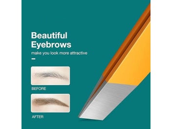 Listing 3 of 9 for Stainless Steel Precision Anti-Static Eyebrow Tweezers