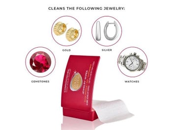 Listing 1 of 8 for Portable 25 Dry Disposable Jewelry Wipes For Gold Silver Platinum