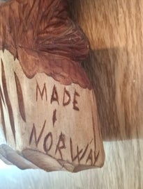 Listing 2 of 5 for Odin wood carving