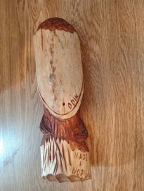 Listing 4 of 5 for Odin wood carving