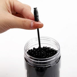 Listing 4 of 5 for 100 Pcs Disposable Eyebrow Spoolies Brush for Eyelash Extensions, Lash Brushe