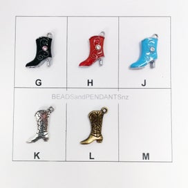 Listing 3 of 3 for FOOTWEAR CHARMS Skate, Shoe, Boot (per bag)