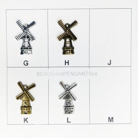 Listing 3 of 3 for LANDMARK CHARMS Eiffel Tower, Windmill ( per bag)