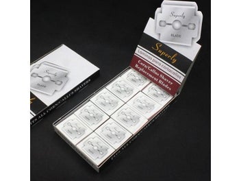 Listing 4 of 8 for 100pcs Steel Pedicure Blades Dead Skin Scraper Foot Care