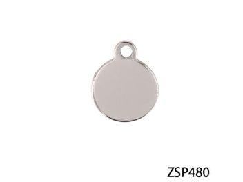 Listing 8 of 10 for Custom-made Laser Engraving Stainless Steel Jewelry Labels