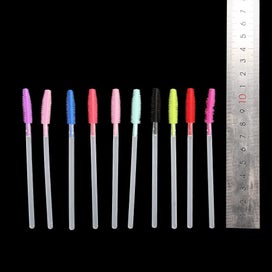 Listing 2 of 5 for Disposable Eyebrow Brush Makeup Accessories, Mascara Wands Eye Lash Eyebrow A