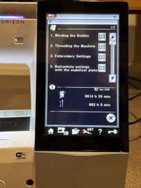 Listing 7 of 8 for Janome MC 15000