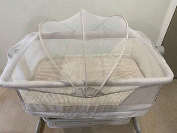 Listing 2 of 6 for Bedside Bassinet Co-Sleeper, Adjustable Height, Rocking