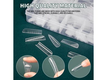 Listing 4 of 9 for Dual Forms Silicone Pads Set For Extension Manicure Tools