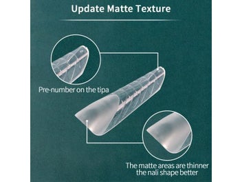 Listing 5 of 9 for Dual Forms Silicone Pads Set For Extension Manicure Tools