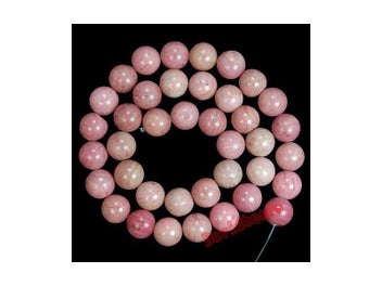 Listing 5 of 9 for Natural Red Rhodonite Beads 4 6 8 10 12mm Pick Size