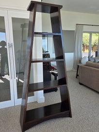 Listing 2 of 4 for Oak bookcase/wall unit