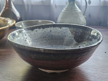 Listing 5 of 9 for Vintage Studio Pottery Bowls x2 – Stoneware – Mid-Century Style