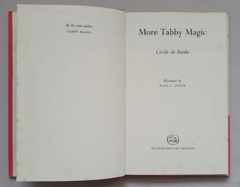 Listing 3 of 7 for Cecile de Banke: MORE TABBY MAGIC (1961, hbk with dj)