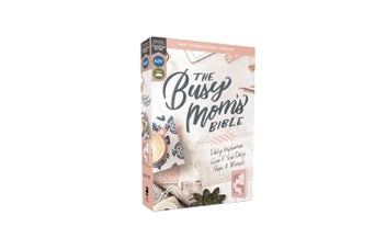 Listing 9 of 9 for Niv, the Busy Mom's Bible, Leathersoft Over Board, Pink, Red Letter, Comfo