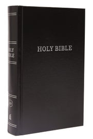 Listing 1 of 7 for KJV, Pew Bible, Large Print, Hardcover, Black, Red Letter Edition, Comfort