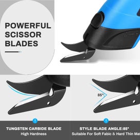 Listing 3 of 7 for Electric Scissors,Cordless Scissors, Fabric Scissors with Replacement Cutting