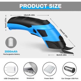 Listing 5 of 7 for Electric Scissors,Cordless Scissors, Fabric Scissors with Replacement Cutting