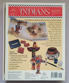 Listing 2 of 8 for Discover the World of NORTH AMERICAN INDIANS (Pop-Up + Activities, 1996)