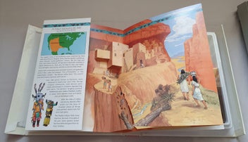 Listing 6 of 8 for Discover the World of NORTH AMERICAN INDIANS (Pop-Up + Activities, 1996)