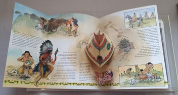 Listing 5 of 8 for Discover the World of NORTH AMERICAN INDIANS (Pop-Up + Activities, 1996)