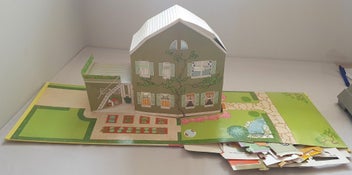 Listing 4 of 5 for A Random House DOLLHOUSE (Pop-up with easy-to-assemble furniture, 1981)
