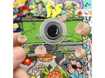 Listing 4 of 10 for Magic Mushroom Appliques For Clothing DIY Iron-on Patches