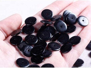 Listing 8 of 10 for 100pcs/lot Natural Wood Coconut Shell Beads For DIY Jewelry 6-12mm