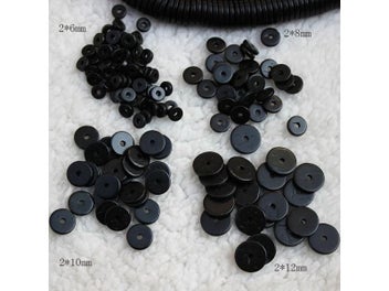 Listing 1 of 10 for 100pcs/lot Natural Wood Coconut Shell Beads For DIY Jewelry 6-12mm