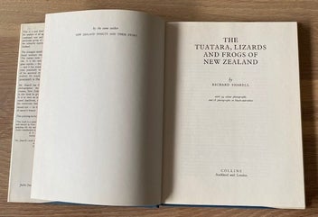 Listing 3 of 5 for THE TUATARA LIZARDS AND FROGS OF NEW ZEALAND - SHARELL - RARE NZ COLLECTABLE