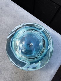 Listing 4 of 5 for KATHRYN PEARCE ART GLASS PAPER WEIGHT