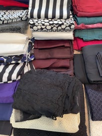 Listing 6 of 7 for Huge bulk lot of high quality fabrics - 83kg of silk,lace,merino, cotton, linen