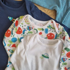 Listing 4 of 6 for Mothercare Size 3-6 Months | Bodysuits & Sleepsuit Set