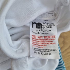 Listing 5 of 6 for Mothercare Size 3-6 Months | Bodysuits & Sleepsuit Set