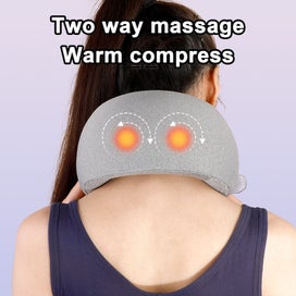 Listing 4 of 12 for Neck Massager Pillow, Rechargeable Shiatsu Massage Pillow Wireless Portable w