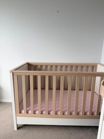 Listing 5 of 7 for Mamas and Papas Harwell Cashmere Bundle - Cot + Dresser + Mattress