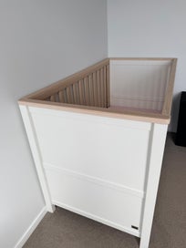 Listing 4 of 7 for Mamas and Papas Harwell Cashmere Bundle - Cot + Dresser + Mattress
