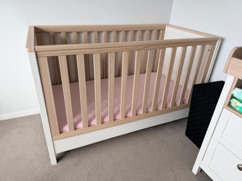 Listing 2 of 7 for Mamas and Papas Harwell Cashmere Bundle - Cot + Dresser + Mattress