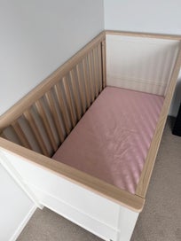 Listing 3 of 7 for Mamas and Papas Harwell Cashmere Bundle - Cot + Dresser + Mattress