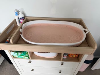 Listing 7 of 7 for Mamas and Papas Harwell Cashmere Bundle - Cot + Dresser + Mattress