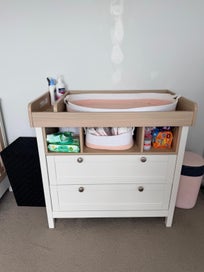 Listing 6 of 7 for Mamas and Papas Harwell Cashmere Bundle - Cot + Dresser + Mattress