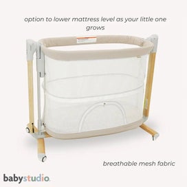 Listing 6 of 8 for $1 Reserve - 50% OFF - soothing co-sleeper bassinet for newborns (with music)