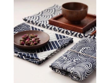 Listing 4 of 9 for Cotton Linen Fabric For DIY Sewing Table Cloth Curtains Bags