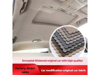 Listing 3 of 9 for DIY Sponge Backing Headliner Roof Fabric For Car RV Repair