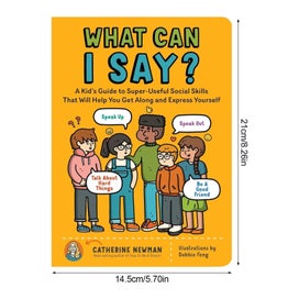 Listing 7 of 7 for What Can I Say Book by Catherine Newman Paperback Pro Books Kid's Social Guide