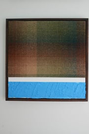 Listing 2 of 3 for Original Abstract Textured Artwork Pair