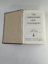 Listing 2 of 5 for The Amplified Old Testament (1964) – Zondervan Vintage Edition.