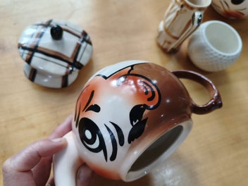 Listing 6 of 9 for Wade Ceramics Tea Pot 'Scottie the Golfer'