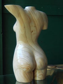 Listing 4 of 12 for Trixanna - A Female Torso Sculpture (1/2 life-size, smooth version)