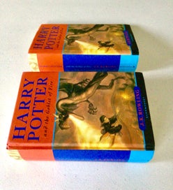 Listing 2 of 11 for Harry Potter, Goblet of Fire, 1st Ed, Ultra Rare Mackays of Chatham Hardcover.